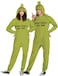 Party City Classic Grinch Zipster Onesie for Adults