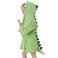 Kids Bath Robe Toddler Cotton Towel Animal Dinosaur Hooded Bathrobe