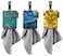 SPUDZ Classic Variety Pack  Five 10 x 10 Microfiber Towels wNeoprene Pouches  Premium Microfiber Cleaning Cloths for Laptops Lenses Cameras Screens and More  Van Gogh 3 Pack