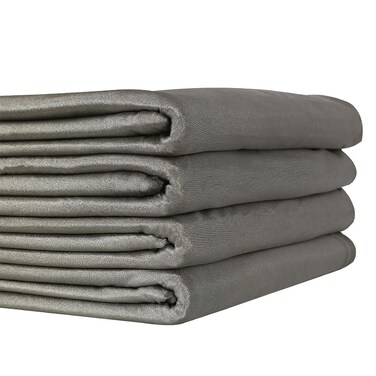 100 Pure Silver Fiber Knitting Fabric Conductive EMFRFIDEMIRF Anti Radiation Electro Conductive Fabric for Maternity Dress 05MX15M