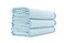 The Rag Company  Dry Me A River  Professional Korean 7030 Blend Microfiber WaffleWeave Drying  Detailing Towels Soft Suede Edges 390gsm 16in x 24in Light Blue 3Pack