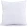 ROYALE LINENS Throw Pillow Insert 1 Pack 17 x 17 Inch Pillow Insert  Square Pillow  Bed  Couch Pillow  Sofa Pillow Insert  Decorative Pillow Insert  Inner Cushion  Pillow  Shams Stuffer White