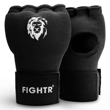 FIGHTR Premium Gel Inner Gloves  Quick Wrapping  More Stability  Gel Hand Wraps for Boxing MMA Muay Thai  Martial Arts  with Long Wrist Wrap