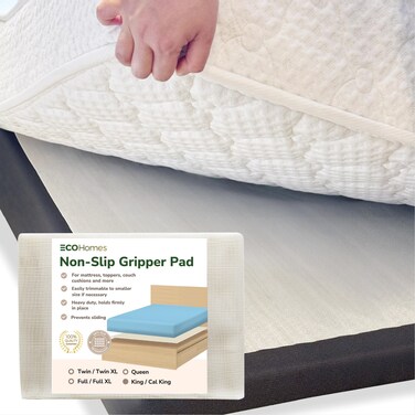 ECOHomes Non Slip Mattress Gripper Grip Pad Keep Mattress Keep Mattress Topper from Sliding  Anti Slip Mattress Couch Couch Cushions Sofa Patio  Furniture Pads to Prevent Sliding KingCal King