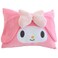 AMZROMI Kawaii Pillowcase Cotton Pillowcase Cute Plush Throw Pillow Case Anime Pillows Cover Decorative for Dormitory 6242CM Pink 6242 cm JJDJFD6242