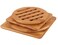 Alfto Hot Pads TrivetTable Solid Bamboo Wood Trivets for Hot Dishes and Pot with Nonslip Pads Heat Resistant Pads Teapot Trivet 4pcsMulti Size2 Square 2 Round