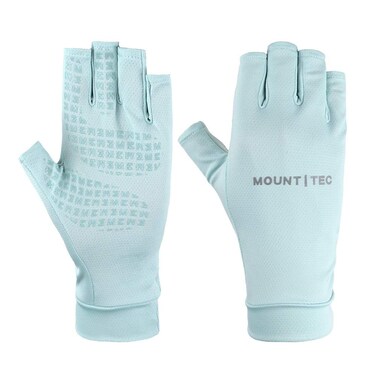MOUNT TEC UV Protective Fingerless Gloves Unisex UPF 50 Summer Sun Glove for Outdoor Fishing Cycling Hiking Driving Kayaking