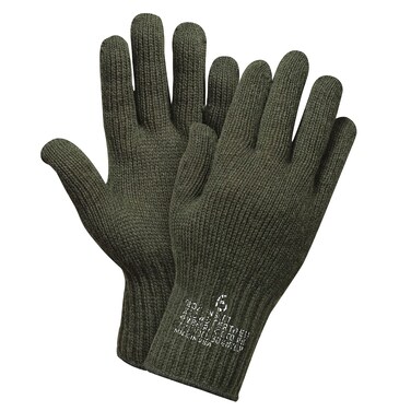 Gi Wool Glove Liners 7 Size Olive Drab