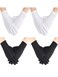 4 Pairs Uniform Gloves Costume Gloves Dress Gloves for Man Police Formal Tuxedo Guard Parade Costume