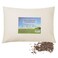Lofe Organic Buckwheat Pillow for Sleeping  Small Travel Size14x20 Adjustable Loft Breathable for Cool Sleep Cervical Support for Back and Side SleepersTartary Buckwheat Hulls
