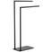 LANGPAI Stand Towel Rack for Bathroom Free Standing Double Towel Holders on Floor Bath Towel Holder Brass Matte Black