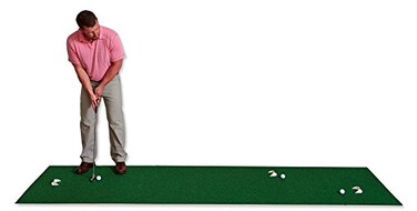 PuttABout Golf Putting Mat 3 x 11Feet Green