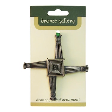 Bronze Gallery St Bridgets Cross Hanging Decoration