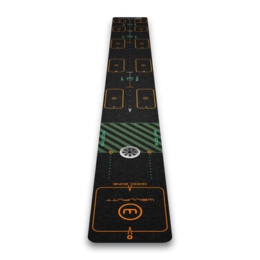 WELLPUTT  Golf Putting Training Mat  10ft First