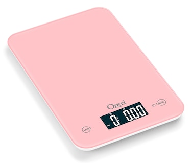 Ozeri Touch Professional Digital Kitchen Scale 12 lbs Edition Crystal Rose
