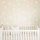 The Boho Design White Stars Wall Vinyl Decal Decor Nursery Adhesive Star Stickers for Kids Baby Nordic Estrellas Bedroom Decoration