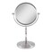 Zadro TwoSided Vanity Swivel Mirror Satin Nickel VAN45