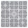 Ecoart 10 X 10Self Adhesive Wall Tile Peel and Stick Wall Stickers Bathroom Kitchen Backsplash Sticker 6 Pack Grey Pattern