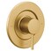 Moen Align Brushed Gold PosiTemp Pressure Balancing Modern Bathroom Shower Handle for Bathtub Valve Required T2191BG