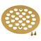 Moen 101664BG 414Inch ScrewIn Shower Strainer Brushed Gold