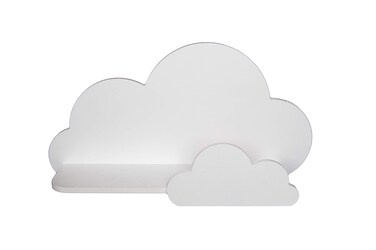 BugyBagy Trend Lab Cloud Wall Shelf White