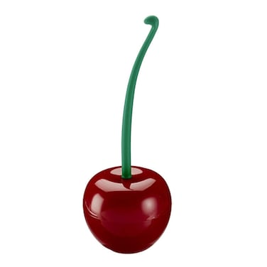 EpicGifts Cherry Shape Toilet Brush  Standing Toilet Brush Set  Compact Household Bathroom Cherry Toilet Brush