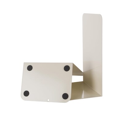 Camelmother Metal Book Ends Book Ends Decorative Bookends Book Ends for Shelves Book Holder Beige