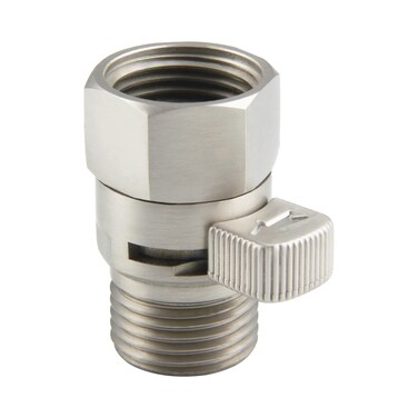APLusee NW02P Brass ShutOff ShowerBidet Control Valve Silver