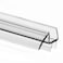eatelle Frameless Shower Door Bottom Seal with Drip Rail for 14 6mm Thick Glass 36 Long Sweep  Ultra Clear Polycarbonate