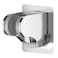 KAIYING SHOWAY Self Adhesive Handheld Shower Head Holder Adjustable Angle Shower Wand Holder Bathroom Wall Mount Shower Arm Bracket ABS Chrome