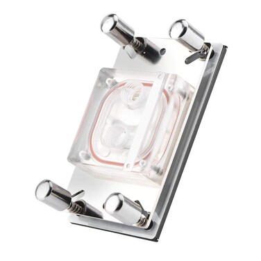 Diyeeni CPU Water Block 55x55mm Copper Base 03mm Micro CPU Water Cooler Water Block Water Cooling Block for AM2  AM2   AM3  AM3   AM4  FM2  CPU