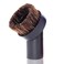 GHAMADE Round Horsehair Vacuum Dust Brush Attachment Soft Bristle plus Vacuum Hose Adapter Kit Compatible with Most Vacuum Cleaners with 1 14 Inch or 1 38 Inch Hose Only 32MM Attachment