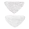 BISSELL Steam Mop Select Replacement Pads 2 pk 76B2A WHITE