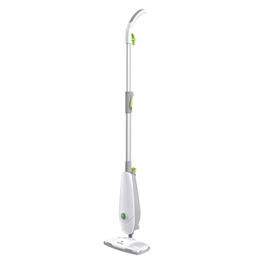 Steamfast SF162 Steam Mop with 2 Accessories for ChemicalFree Cleaning White