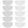 10 Pack Replacement Steam Mop Pads for Bissell Powerfresh Steam Mop 1940 1440 1544 1806 2075 Series Model 19402 19404 19408 19409 1940a 1940f 1940q 1940t 1940w B0006 B0017 Washable Cleaning Pads