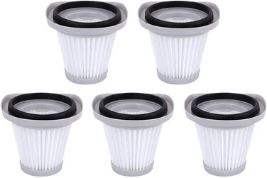 5pcs Vacuum Cleaner Filter Efficiency Replacement Filter Robot Vacuum Part For SC861 SC861A Filter
