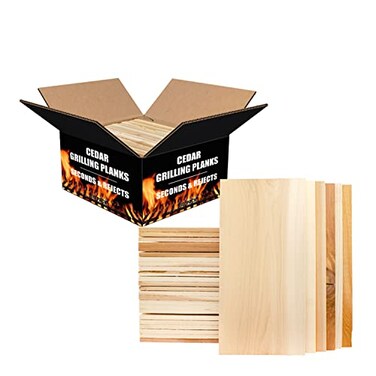 Grill Gourmet 30 Pack Cedar Grilling Planks Seconds