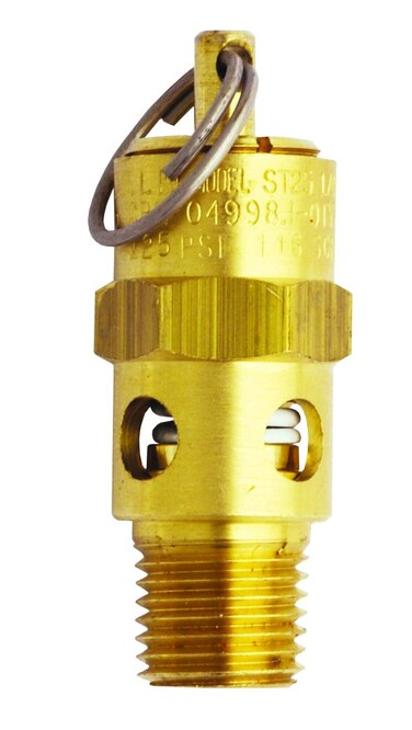 Milton S109070 14 MNPT ASME Safety Valve  70 PSI Pop off Pressure