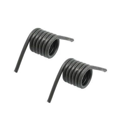 XMHF Torsion Spring CuttingOff Machine Spare Part Torsion Handle Return Spring Right Side Black 2 Pcs
