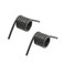 XMHF Torsion Spring CuttingOff Machine Spare Part Torsion Handle Return Spring Right Side Black 2 Pcs