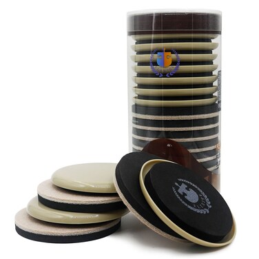 FLERISE Furniture Moving Kit 16 Piece for Carpeted and Hard Floor Surfaces Felt Pads Suitable for All The Furniture Sliders