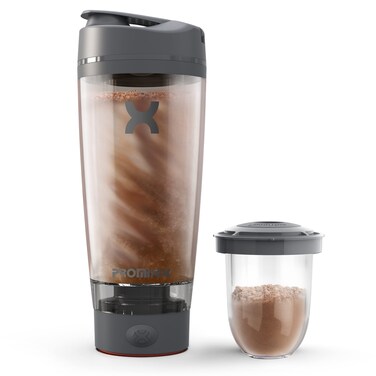 Promixx Electric Protein Shaker Vortex Mixer with XBlade Technology 600ml BPA Free Blender Bottle Durable and Easy Clean Sport Shaker