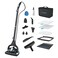 Euroflex Vapour Pro M4S Steam Mop  AllInOne Steam Cleaner with Ultra Dry Steam Technology 18Piece System Steam Cleaning Power at 275F  40 PSI Engineered Safe for Sealed Hardwood Floors