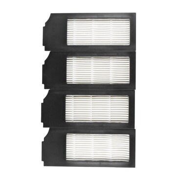 HQRP 4Pack Robot Vacuum Cleaner Filter Replacement For Ecovacs Deebot X1 Omni  X1e OMNI  X1 Plus  X1 Turbo