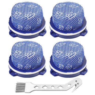 Popbee 4 Pack Jet 75 Vacuum Filters Replacement Parts with Samsung Jet 70 Jet 70 Jet 75 Jet 75 Jet 90 Jet 60 and VS9000RL Vacuum Cleaner Washable Micro Filters Replacement Part No DJ9702649A