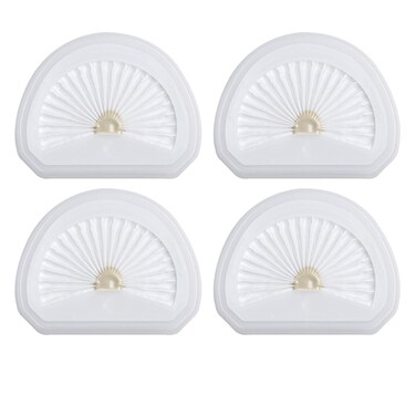 Laukowind 4Pack VLPF10 Replacement Filters Compatible with Black and Decker Hand Vacuum Filter Model  HLVA320J00 HLVA315j  N575266