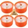 Chuancheng 4 Pack Filter Element for Black  Decker BSV2020G Wireless Vacuum Cleaner Accessory