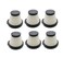 WuYan 6PCS Hepa filter for Spare Parts of Xiaomi Deerma DX115 DX115S DX115C Portable Vacuum Cleaner