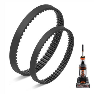 JEDELEOS Replacement Belt Set for Bissell ProHeat 2X Revolution Pet Carpet Cleaner Fits Models 1548 1551 1551W 1550 Series Replace Parts 1606419 1606418