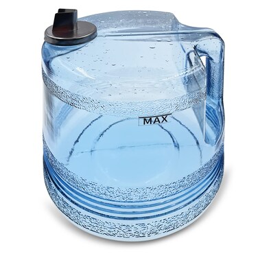 xcivi 1 Gallon 4L Water Container for Distiller Replacement Collection Bottle Portable Plastic Gallon Pot Water Canteen Compatible with Megahome and Other Countertop Water Distiller